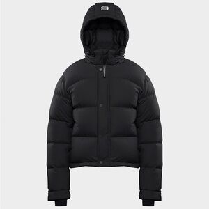 Aritzia Super Puff Shorty + Black + Small